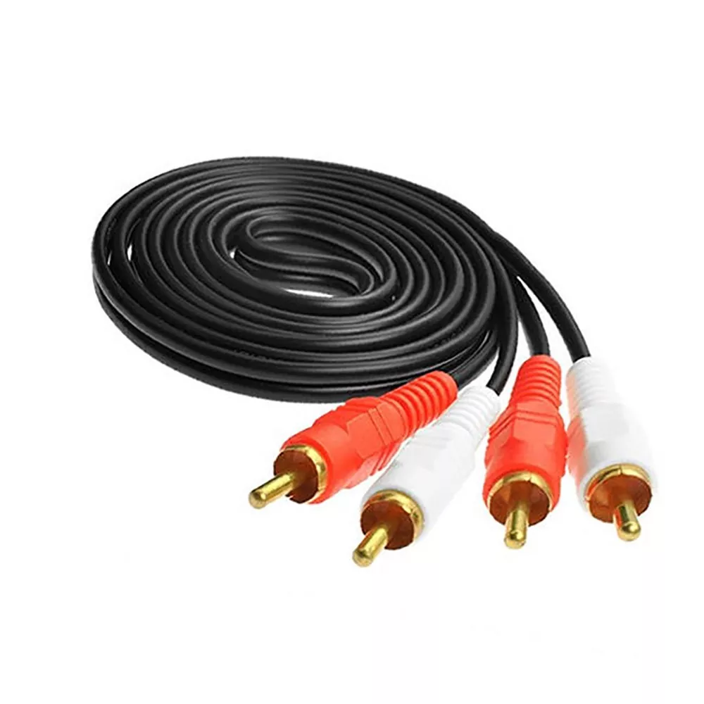 สาย RCA 2 เส้นถึง 2 สาย RCA