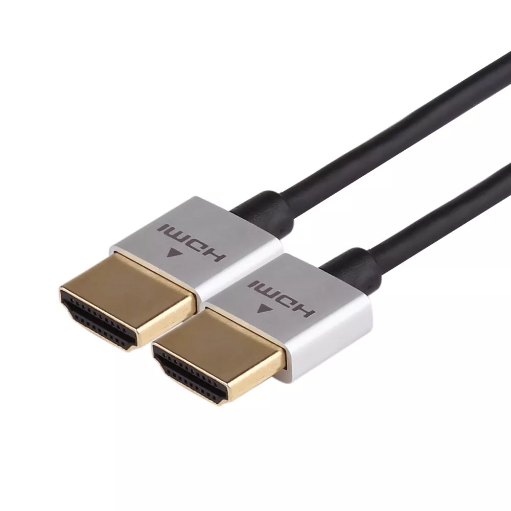 สาย HDMI แบบบางสำหรับทีวีติดผนัง AM ถึง AM