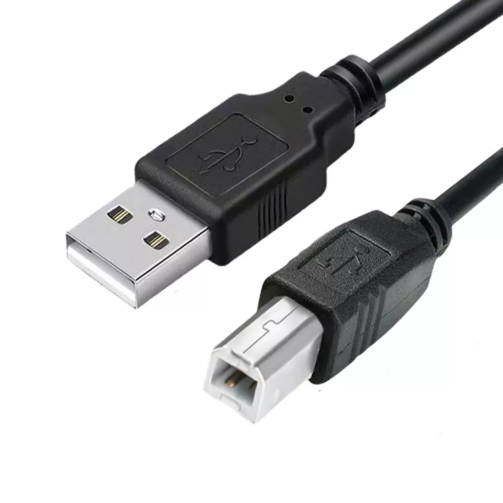 USB 2.0 A ชายไป B ชายสายเครื่องพิมพ์