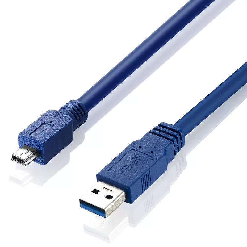 USB 3.0 A ชายไป Mini B สาย